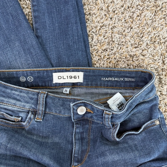 DL1961 Margaux Instasculpt Ankle Skinny High Rise Women's Denim Jeans | 25 - Picture 3 of 3